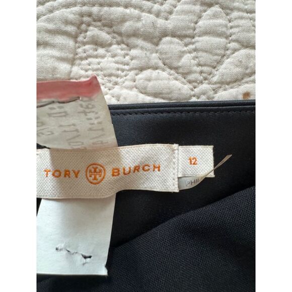 Tory Birch Black Wool Wide leg Dress pants, size 12 - Picture 3 of 12